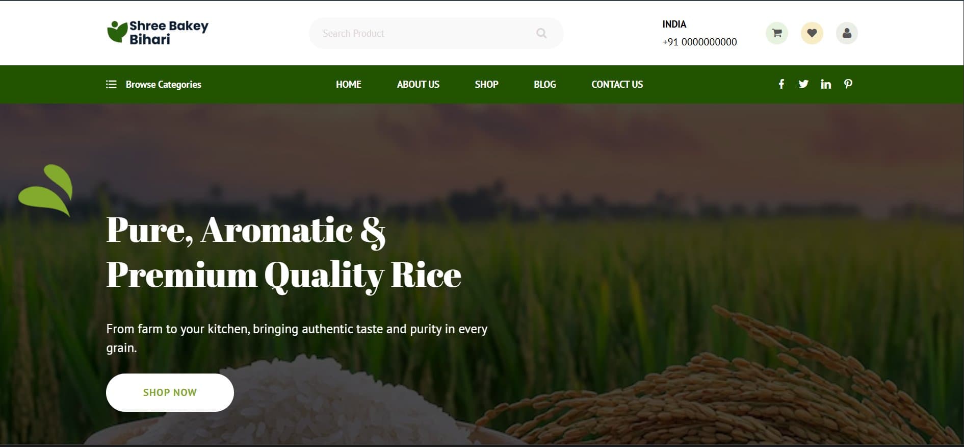 Shree Bakey Bihari Ji Foods